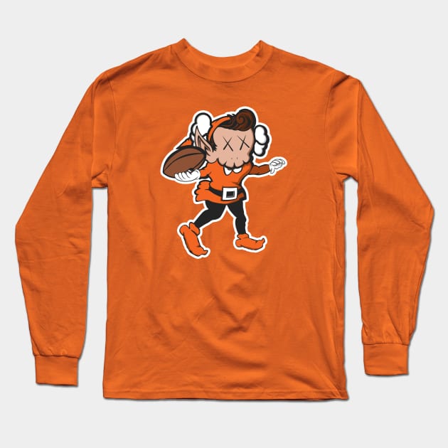 Brownie the Elf x Kaws QB Long Sleeve T-Shirt by mbloomstine